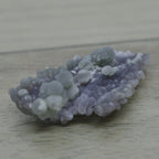 Agate grappe de raisin verte et violette d'Indonésie 8g