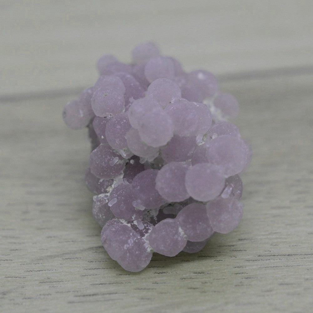 Agate grappe de raisin lavande claire d'Indonésie 10g