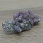 Agate grappe de raisin violette et verte d'Indonésie 15g