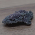 Calcédoine agate grappe de raisin 16g verdâtre et violette de Sulawesi en Indonésie