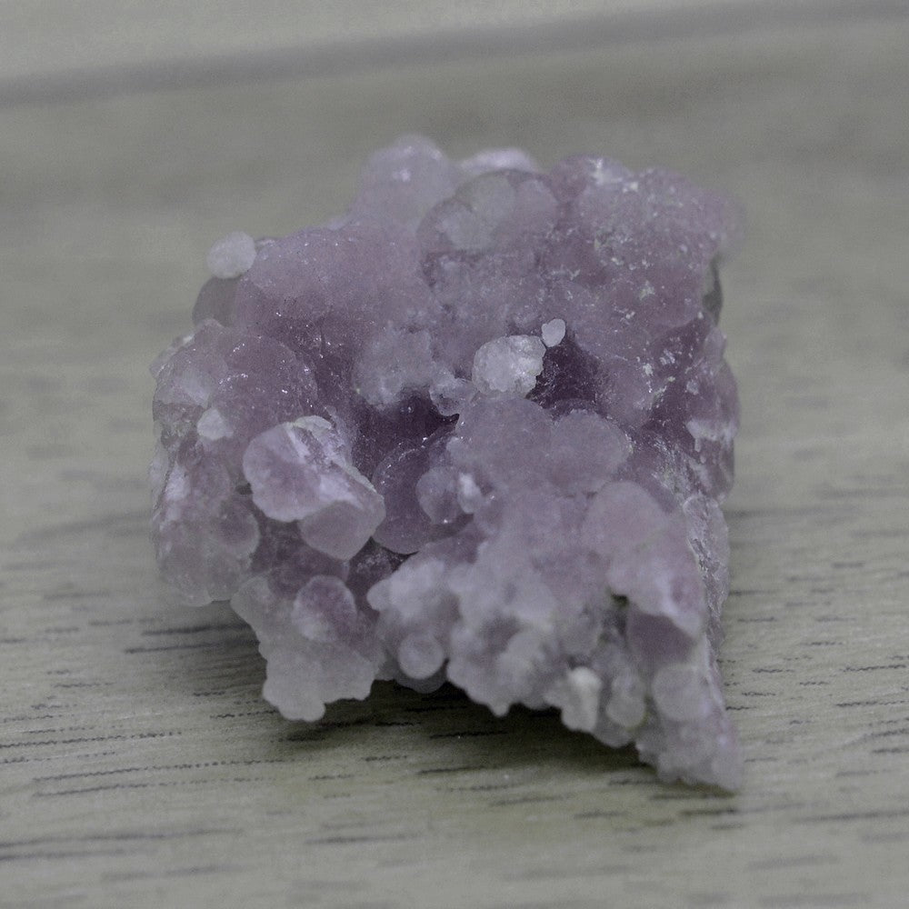 Calcédoine agate grappe de raisin 9g violette d'Indonésie