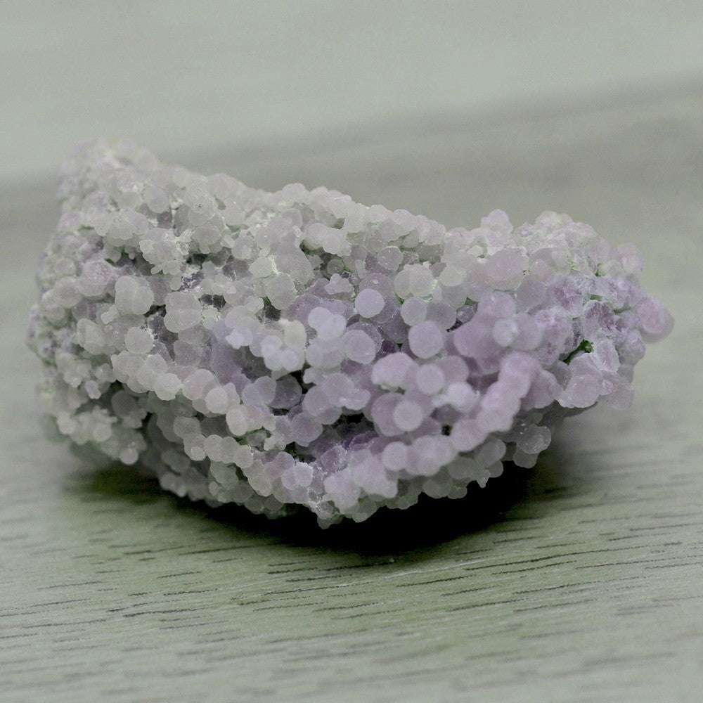 Calcédoine botryoïdale bicolore 35g d'Indonésie