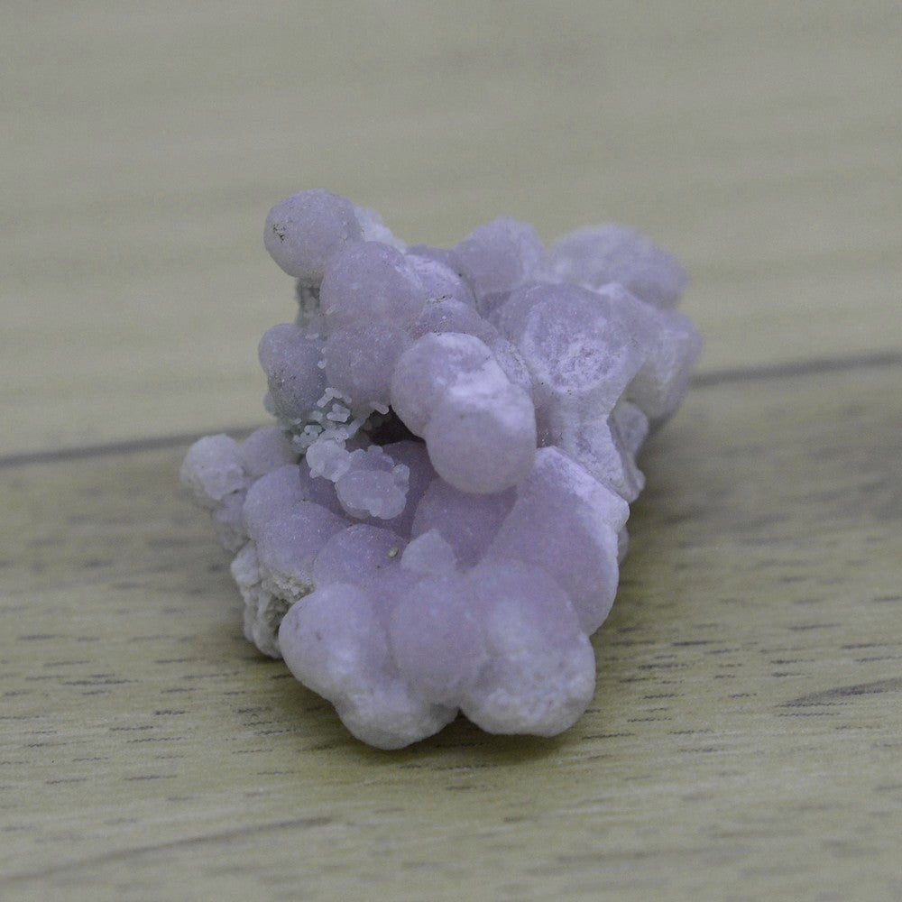 Calcédoine botryoïdale mauve 10g d'Indonésie