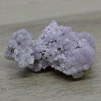 Calcédoine botryoïdale violette et blanche 24g d'Indonésie