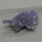 Calcédoine botryoïde mauve de 23g d'Indonésie