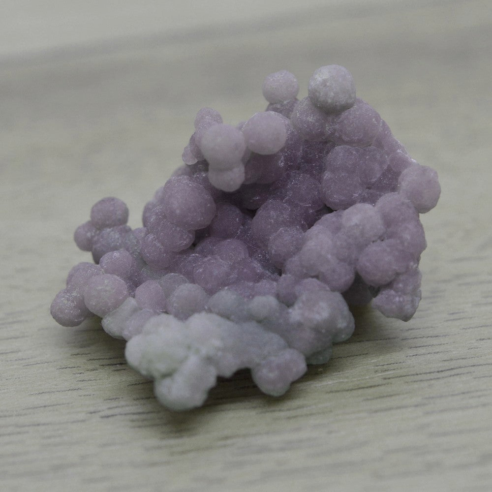 Calcédoine botryoïde violette de 13g