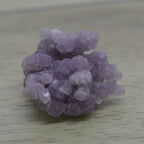 Calcédoine botryoïde violette scintillante 6g