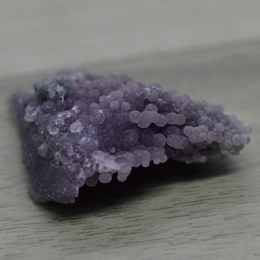 Grappes de raisin de calcédoine botryoïde violette 48g