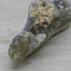 Cristaux de quartz avec fluorite et baryte du Maroc 77g