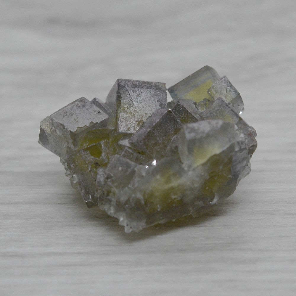 Cubes de fluorite zonée 18g du Maroc