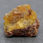 Fluorine jaune orange maclée du Maroc 204g
