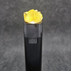 Fluorine jaune 1,5cm translucide sous lumière