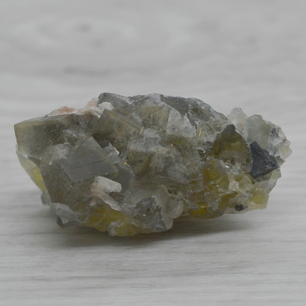 Fluorite jaune et galène Maroc 32g