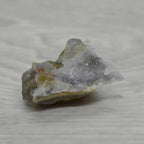 Quartz et fluorite zonée de 24g du Maroc