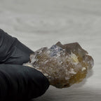 Galène sur fluorite jaune olive 34g marocaine