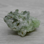 Prehnite brute cristaux orthorhombiques du Maroc 58g