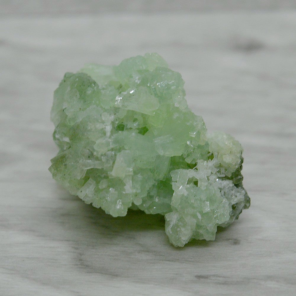 Prehnite verte brute cristallisée 25g