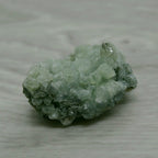 Prehnite verte claire et byssolite brute 30g du Maroc